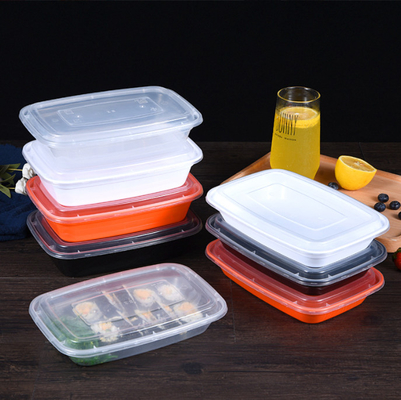 OEM अनुकूलित पैकिंग बॉक्स ढक्कन के साथ Takeaway खाद्य पैकिंग ट्रे