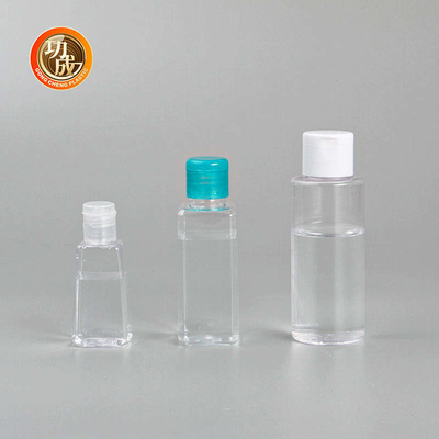 पोर्टेबल प्लास्टिक सैनिटाइज़र बोतल 10ML 20ML 30ML हैंड जेल बोतल होल्डर