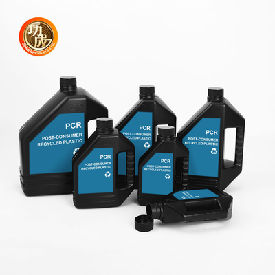 एसजीएस इंजन तेल बोतल कस्टम खाली पीसीआर 1000ml 4000ml इंजन तेल कंटेनर