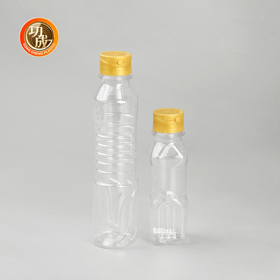 स्पष्ट प्लास्टिक मसाले की बोतलें खाद्य ग्रेड मसाले पैकेजिंग 1800ml क्षमता