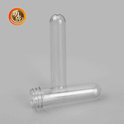 कस्टम 28mm 38mm गर्दन प्लास्टिक की बोतल पहिले उच्च पारदर्शी