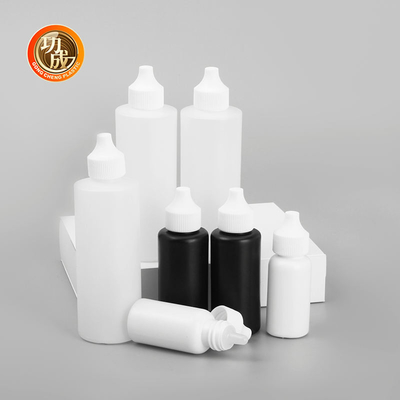 कस्टम 120 मिलीलीटर आँख ड्रॉप बोतल Ldpe प्लास्टिक निचोड़ ड्रॉपर बोतलें