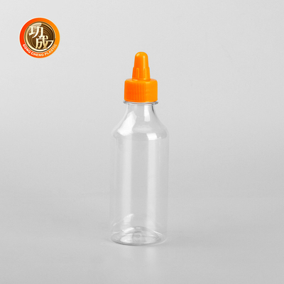 कस्टम प्लास्टिक स्क्वीज़ सॉस की बोतल 300ml 500ml 1000ml मसालों के लिए मसाले