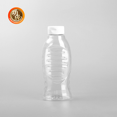 मसाले के लिए 230ml 250ml 300ml 500ml प्लास्टिक स्क्वीज़ सॉस की बोतल