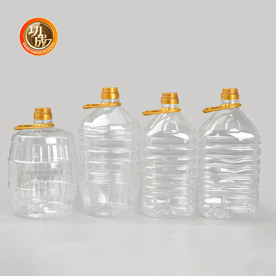 स्पष्ट प्लास्टिक मसाले की बोतलें खाद्य ग्रेड मसाले पैकेजिंग 1800ml क्षमता