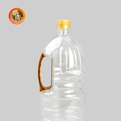 स्पष्ट प्लास्टिक मसाले की बोतलें खाद्य ग्रेड मसाले पैकेजिंग 1800ml क्षमता