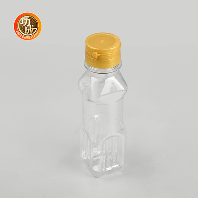 स्पष्ट प्लास्टिक मसाले की बोतलें खाद्य ग्रेड मसाले पैकेजिंग 1800ml क्षमता