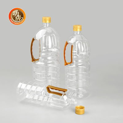 प्लास्टिक मसाला बोतलें ढक्कन पर पेंच मसाला पैकेजिंग 1000ml-1800ml क्षमता